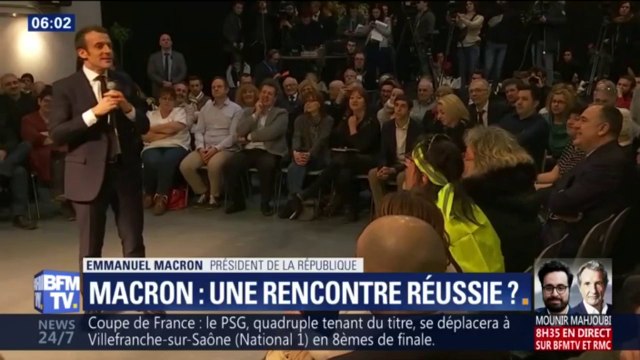 Arrivé en surprise, Emmanuel Macron a-t-il réussi son débat-citoyen à Bourg-de-Péage?