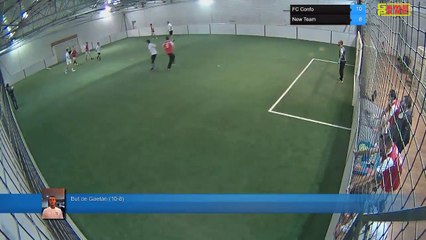 But de Gaetan (10-8) - FC Confo Vs New Team - 24/01/19 21:00 - LIGUE 5 - Poitiers Game Parc
