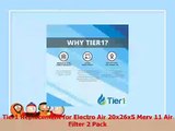 Tier1 Replacement for Electro Air 20x26x5 Merv 11 Air Filter 2 Pack