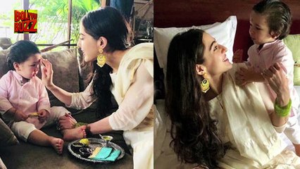 Sara Ali Khan Reveals How Taimur Just Steps Out & Makes News & She Works Hard For It