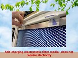 16x24x1 Electrostatic Washable Permanent AC Furnace Air Filter  Reusable  Silver Frame