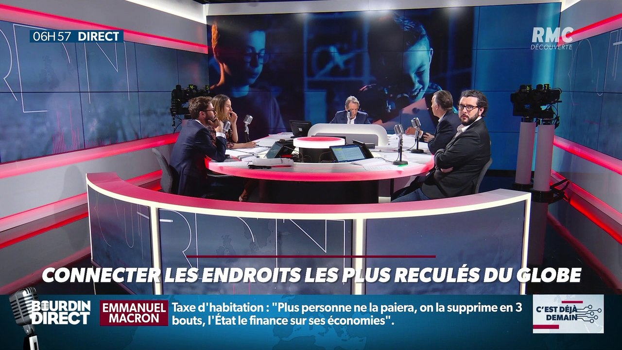 La chronique de Frédéric Simottel : Connecter les endroits les plus reculés du globe - 25/01