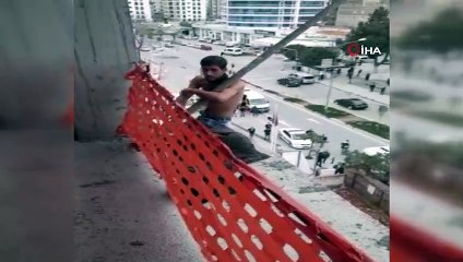 Suriyeli inşaat işçisinden seyyar satıcıyı hayatta tutan hamle