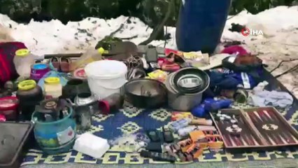 Diyarbakır’da teröristlerin inleri böyle imha edildi