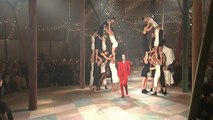 Clowns and gowns at Christian Dior's haute couture circus