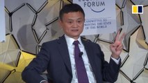 Jack Ma speaks in Davos