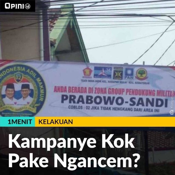 Kampanye Kok Pake Ngancem?