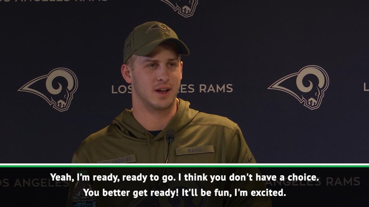 I'm ready for the Super Bowl - Goff