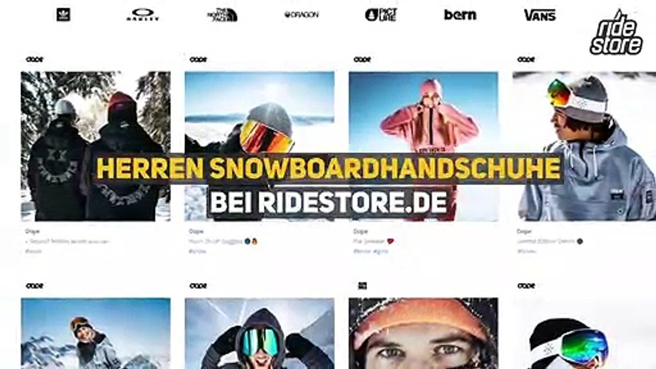 Herren Snowboardhandschuhe bei Ridestore