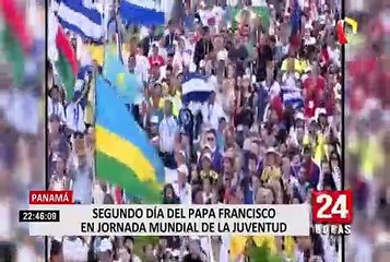 Así fue el segundo día del papa Francisco en Panamá