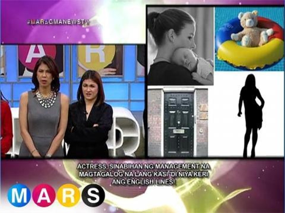 Mars: Actress, sinabihan ng management na magtagalog dahil hindi keri ang english lines! | Mars Mashadow