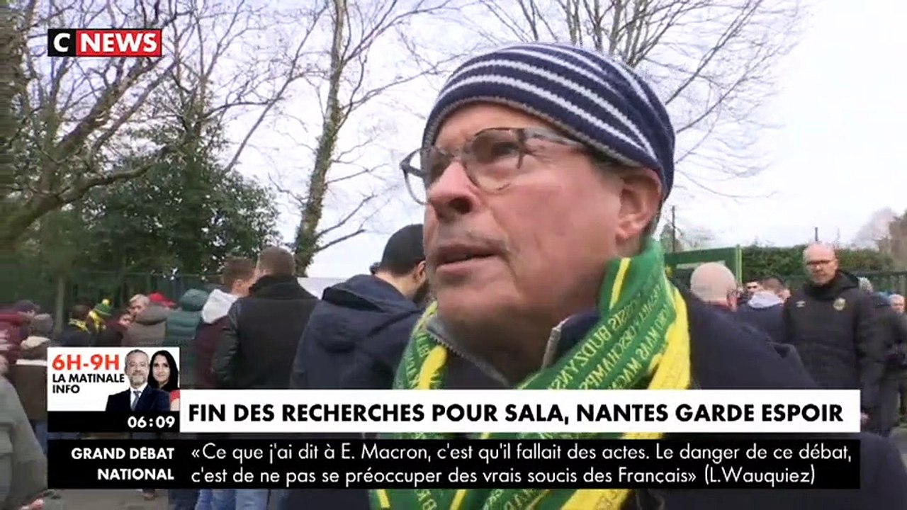 Le capitaine du FC Nantes, Valentin Rongier demande aux supporters de ne pas faire de minute de silence pour Emiliano Sala - Regardez