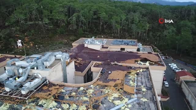 Hortumda Kaybolan Buse'nin Arama Çalışmaları Havadan Görüntülendi