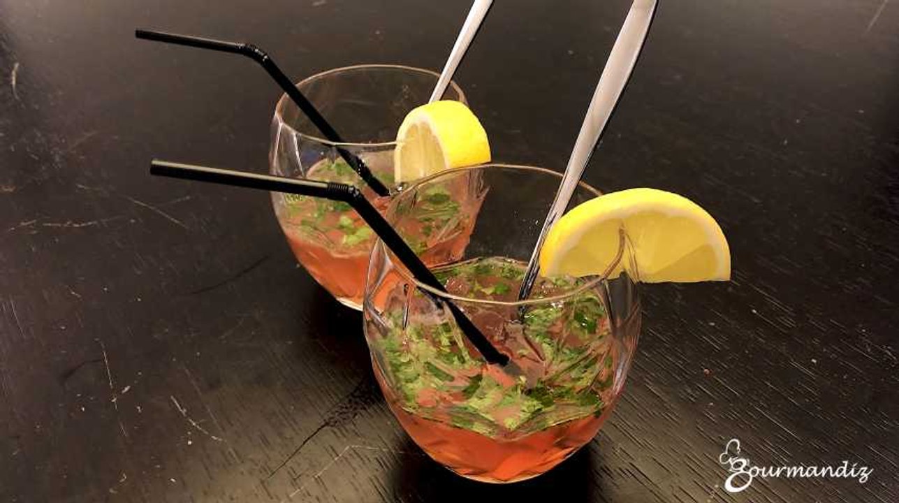 Recette: Mojito rose