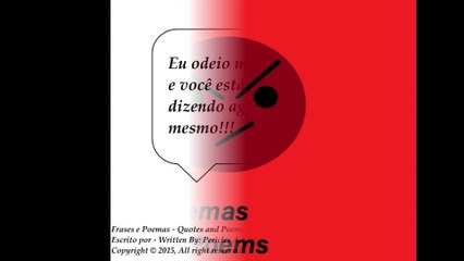 Download Video: Eu odeio mentiras, e você está me dizendo agora mesmo! [Frases e Poemas]