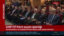 CHP ve İYİ Parti ittifakta anlaştı