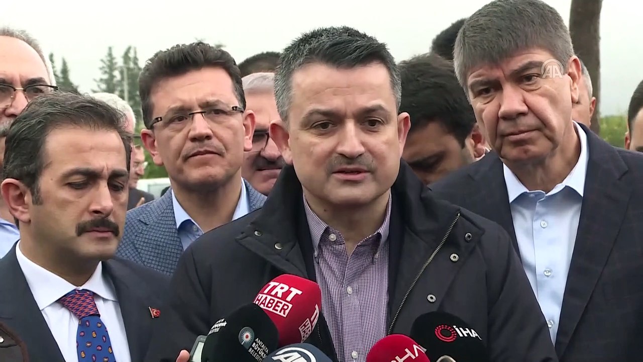 Pakdemirli: '(Antalya'daki hortum) Hasar tespit çalışmaları sürüyor' - ANTALYA