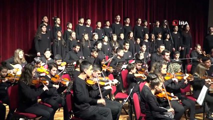 Bu çocuklar bir harika...Büyükşehirin 'Mahalle Orkestrası' ilk konserini verdi