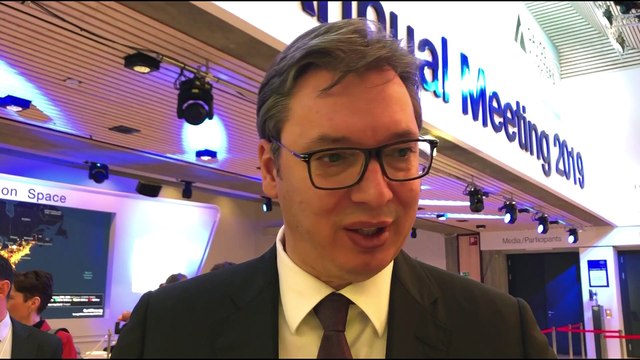 Vucic: 'Türkiye ve Sırbistan arasındaki ilişkilerden gurur duyuyorum' - DAVOS
