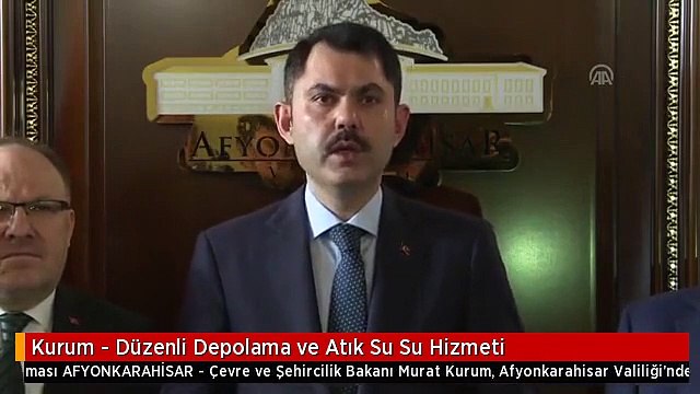 Kurum - Düzenli Depolama ve Atık Su Su Hizmeti