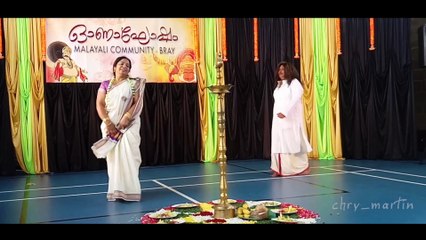 Sharadambaram Part of Onam Cele. Dance 2016 by Beena Kayoorickal & Elsy Biju, Bray, Ireland Htc Phone