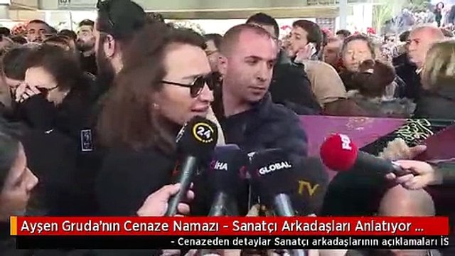 Ayşen Gruda'nın Cenaze Namazı - Sanatçı Arkadaşları Anlatıyor (1)