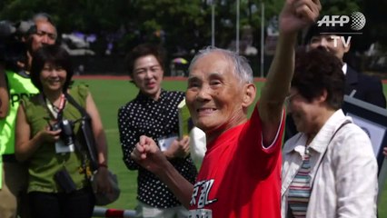 Japanischer Sprinter "Golden Bolt" 108-jährig gestorben