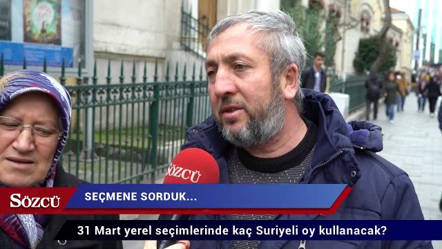 31 Mart yerel seçimlerinde kaç Suriyeli oy kullanacak