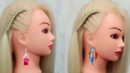 Peinado Fácil de Hacer con Trenza Oruga o Trenza Infinita y Pelo Suelto by BSL
