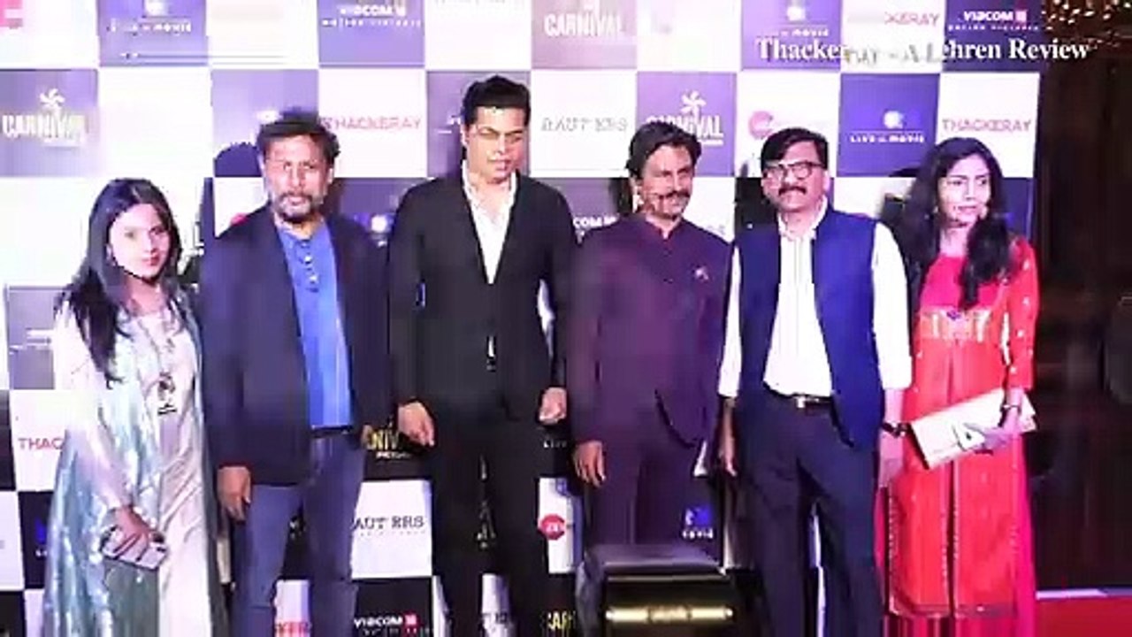 Thackeray Movie Review |  Nawazuddin Siddiqui, Amrita Rao