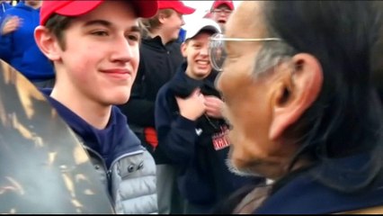 US: The viral standoff between a Native Elder and teenager