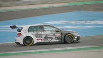 Der neue Volkswagen Golf GTI TCR Fahren auf der Strecke