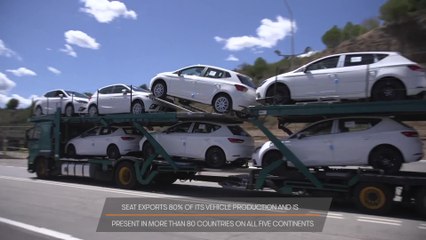 SEAT, awarded as the largest industrial exporter in Spain