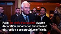 Roger Stone, ancien conseiller de Trump, inculpé