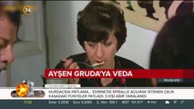 Ayşen Gruda'ya veda