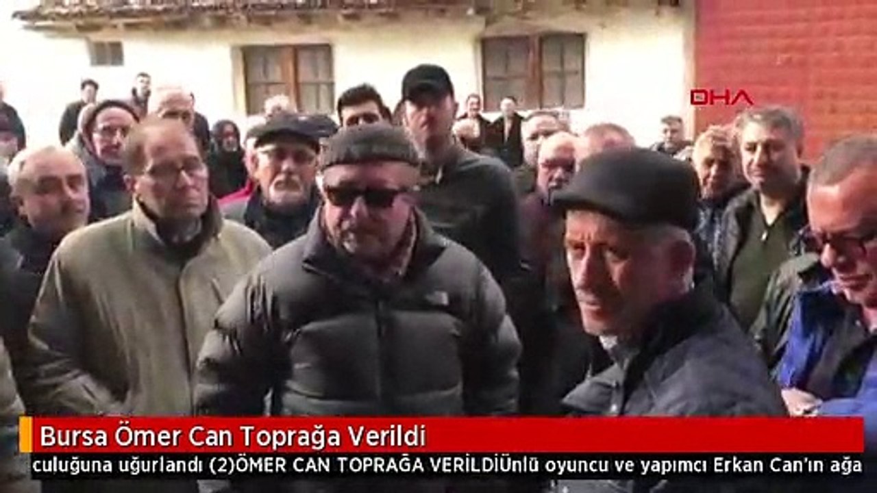 Bursa Ömer Can Toprağa Verildi