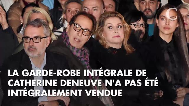 Catherine Deneuve : la vente aux enchères de sa collection Yves Saint Laurent bat tous les records