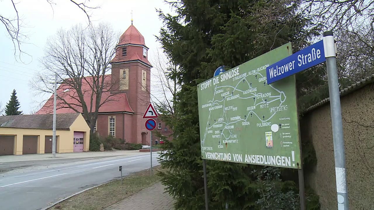 Kohle verschlingt ein Dorf in Brandenburg