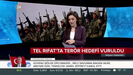 Tel Rıfat'ta terör hedefleri böyle vuruldu