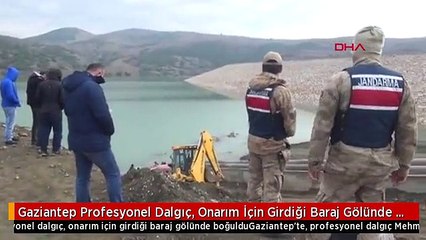 Video herunterladen: Gaziantep Profesyonel Dalgıç, Onarım İçin Girdiği Baraj Gölünde Boğuldu