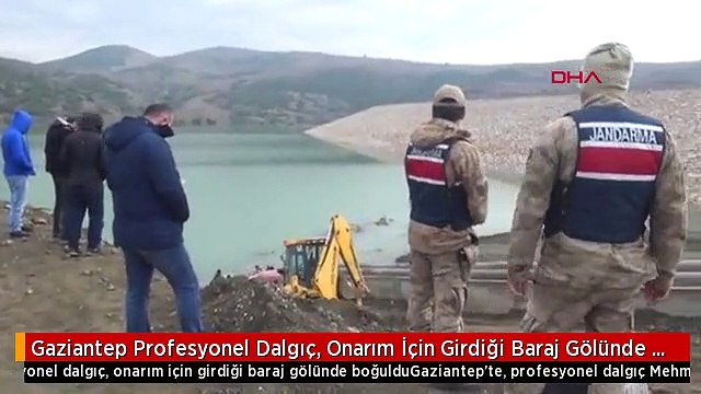 Gaziantep Profesyonel Dalgıç, Onarım İçin Girdiği Baraj Gölünde Boğuldu