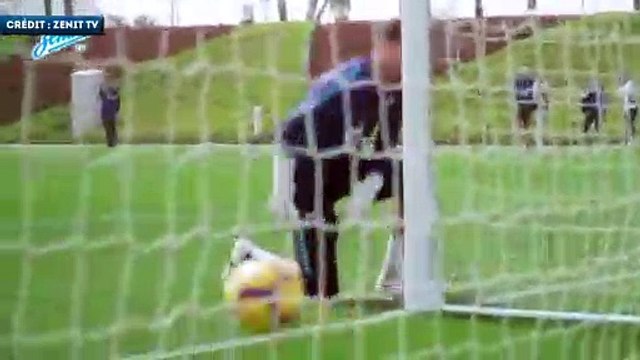 Leandro Paredes, roi des coups francs à l’entraînement du Zénit