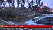 İzmir'de Fırtına Etkili Oluyor