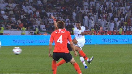 Скачать видео: Qatar shock South Korea to reach Asian Cup semi-finals