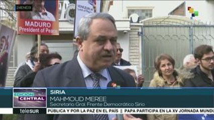Siria confía en victoria de Venezuela ante nueva agresión imperial