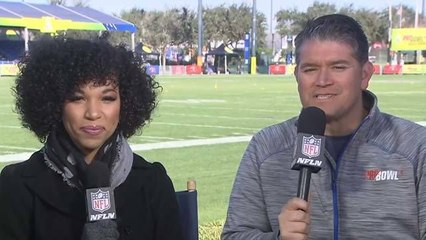 MJ Acosta and Omar Ruiz discuss Pro Bowl practice
