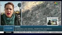 Israel permitirá ingreso de fondos de ayuda humanitaria a Gaza