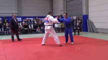 Guillaume Godart (La Bouverie) vs Martin Cuignet (Top Niveau Tournai) en U21 -90kg au Provincial jeunes 2019 (par Simon Barzyczak)