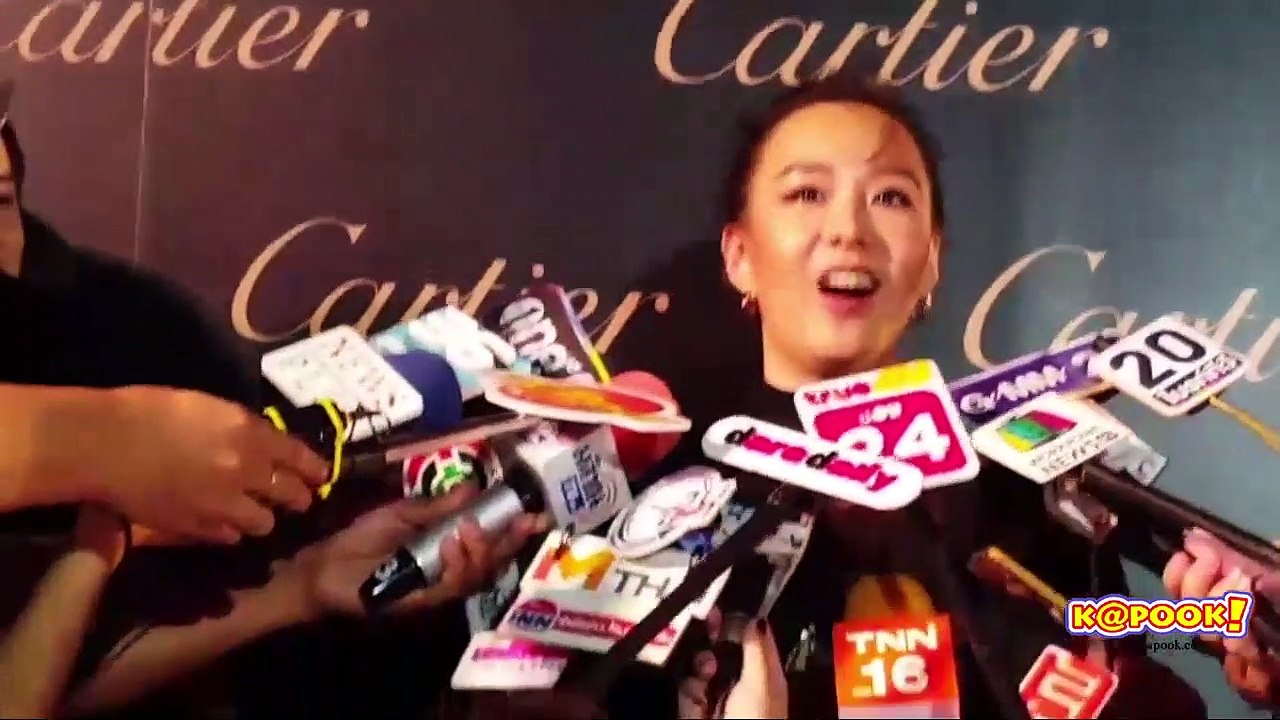 เต้ย จรินทร์พร เผยแฟน เจมส์จิ น่ารักมาก อยากร่วมทริปอีก