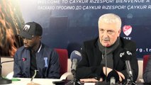 Çaykur Rizespor, yeni transferlerini tanıttı - RİZE